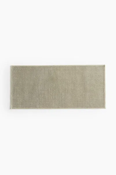 H&m Cotton Bath Mat In Green
