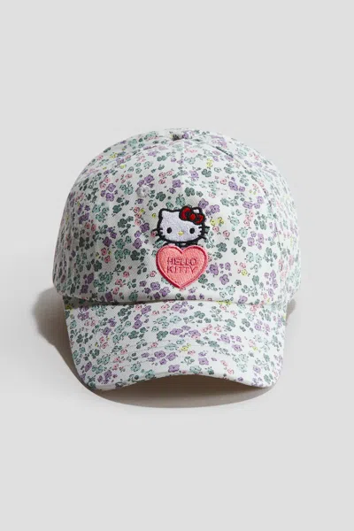 H&m Kids' Cotton Cap In White