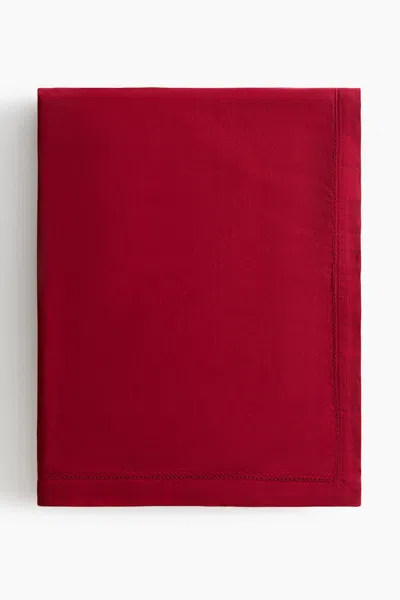 H&m Cotton Tablecloth In Brown