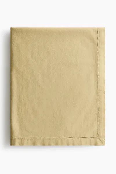 H&m Cotton Tablecloth In Brown