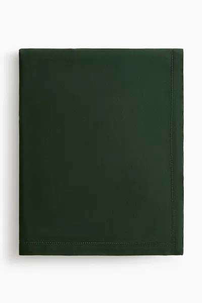 H&m Cotton Tablecloth In Green