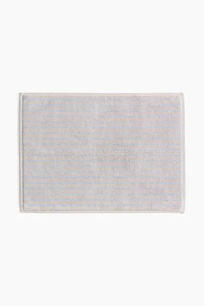 H&m Cotton Terry Bath Mat In Gray