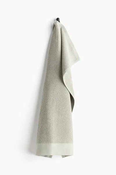 H&m Cotton Terry Hand Towel In Gray