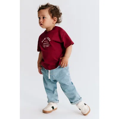 H&m Babies'  Cotton Twill Pants In Blue