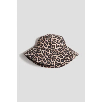 H&m Kids'  Cotton Twill Sun Hat In Black