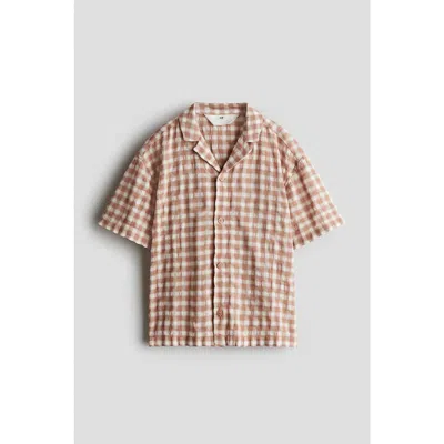 H&m Kids'  Cotton-blend Resort Shirt In Multi