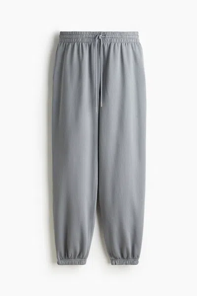 H&m Cotton-blend Sweatpants In Gray