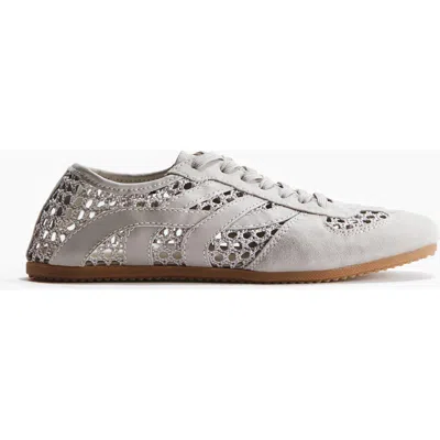 H&m Crochet-look Trainers In Gray
