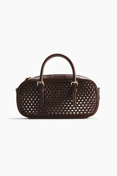 H&m Crossbody Bag In Dark Brown