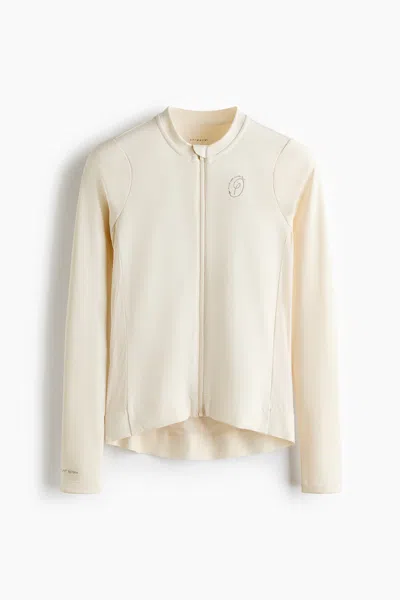 H&m Cycling Jacket With Drymove In Neutral