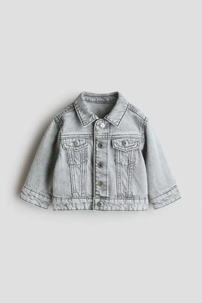 H&m Babies'  Denim Jacket In Black