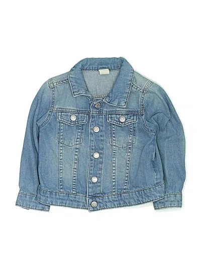 Pre-owned H&m Kids' Denim Jacket In Blue