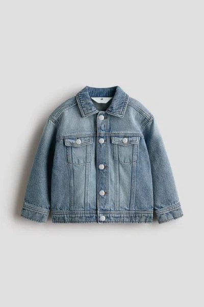 H&m Kids'  Denim Jacket In Blue