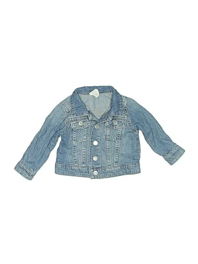 Pre-owned H&m Babies' Denim Jacket In Blue