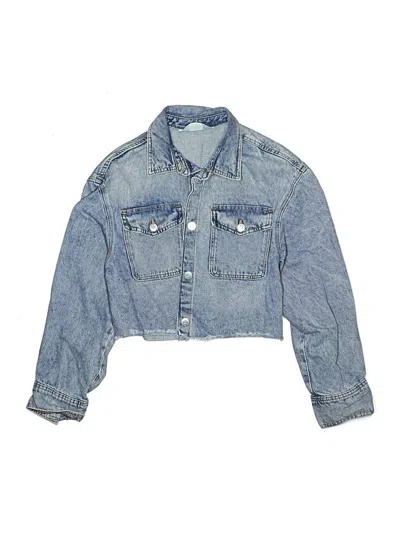 Pre-owned H&m Kids' Denim Jacket In Blue