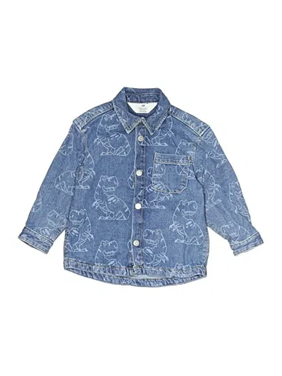 Pre-owned H&m Kids' Denim Jacket In Blue