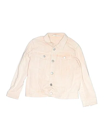 Pre-owned H&m Kids' Denim Jacket In Ivory