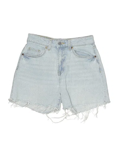 Pre-owned H&m Denim Shorts In Blue