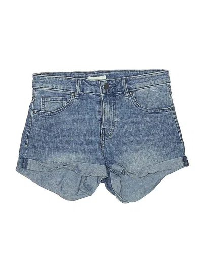 Pre-owned H&m Denim Shorts In Blue