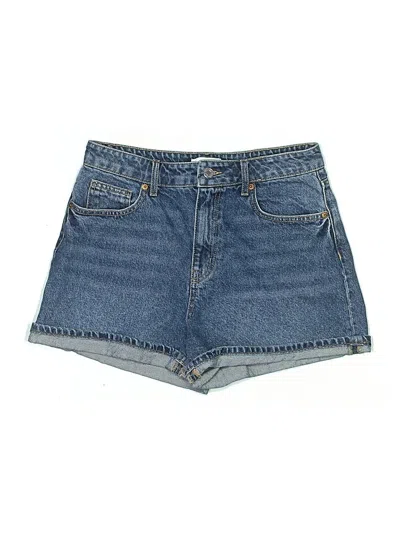 Pre-owned H&m Denim Shorts In Blue