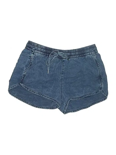 Pre-owned H&m Denim Shorts In Blue