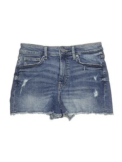 Pre-owned H&m Denim Shorts In Blue