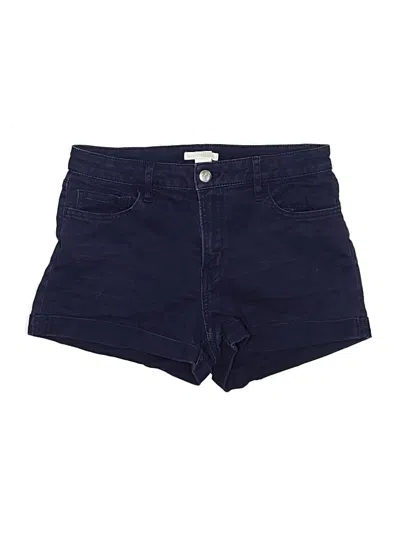 Pre-owned H&m Denim Shorts In Blue