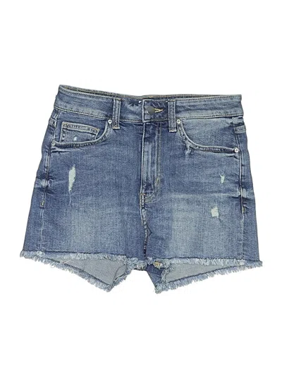 Pre-owned H&m Denim Shorts In Blue
