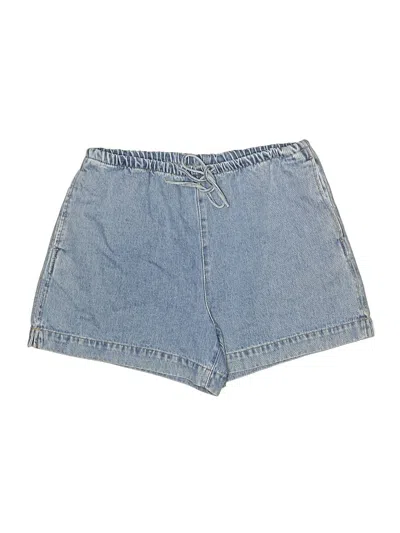 Pre-owned H&m Denim Shorts In Blue