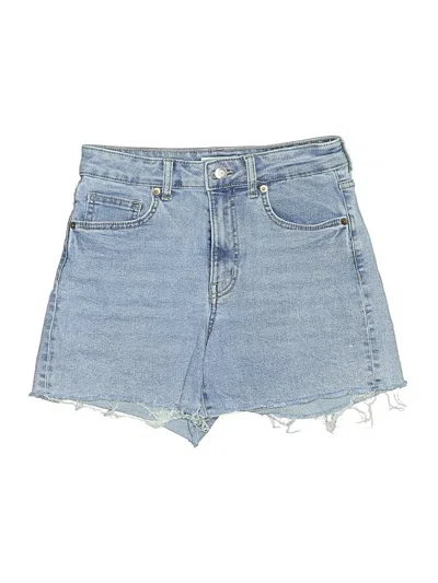 Pre-owned H&m Denim Shorts In Blue