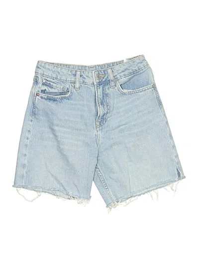 Pre-owned H&m Denim Shorts In Blue