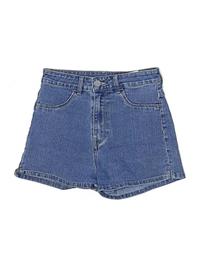 Pre-owned H&m Denim Shorts In Blue