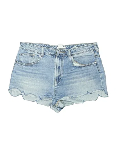 Pre-owned H&m Denim Shorts In Blue