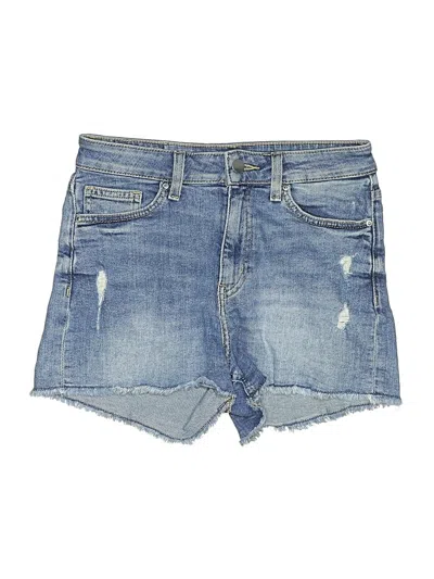 Pre-owned H&m Denim Shorts In Blue