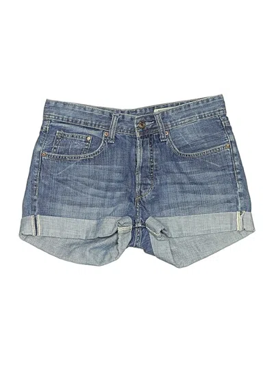 Pre-owned H&m Denim Shorts In Blue