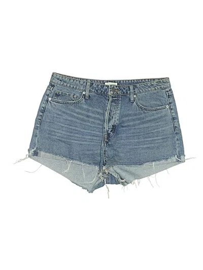 Pre-owned H&m Denim Shorts In Blue