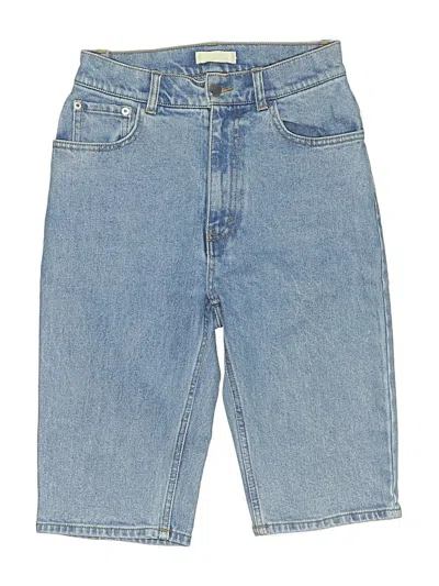 Pre-owned H&m Denim Shorts In Blue
