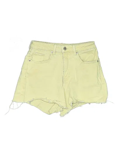 Pre-owned H&m Denim Shorts In Brown