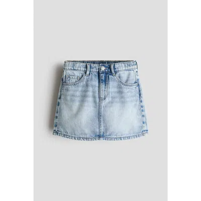 H&m Kids'  Denim Skirt In Blue