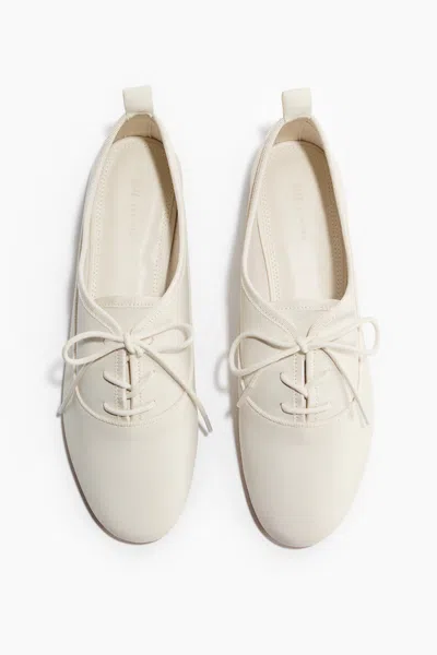 H&m Derby Shoes In Neutral