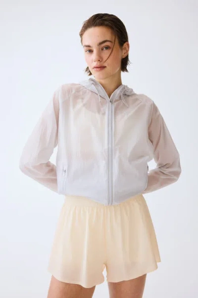 H&m Double-layered Sports Shorts In White