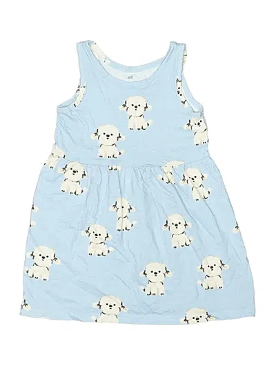 Pre-owned H&m Kids' Dress In Blue
