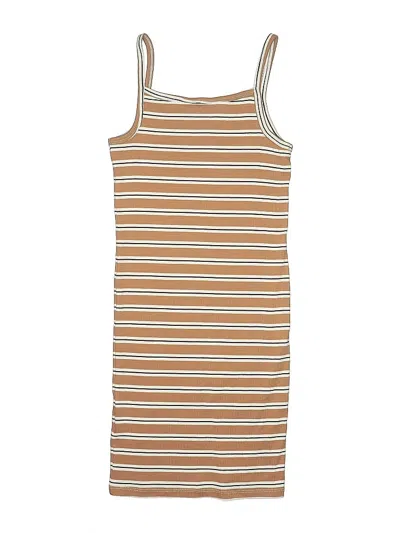 Pre-owned H&m Kids' Dress In Brown