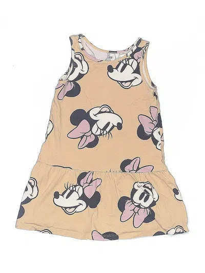 Pre-owned H&m Kids' Dress In Brown