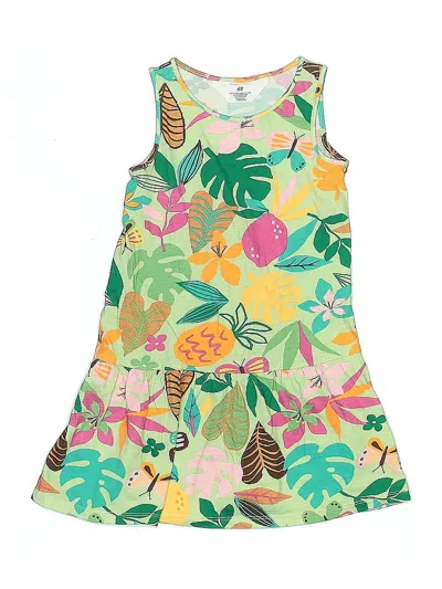 Pre-owned H&m Kids' Dress In Green