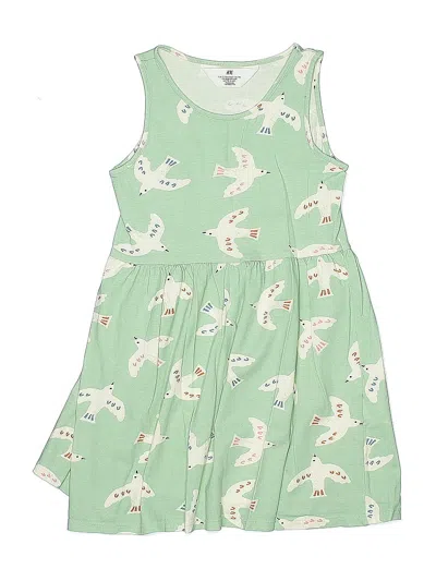 Pre-owned H&m Kids' Dress In Green