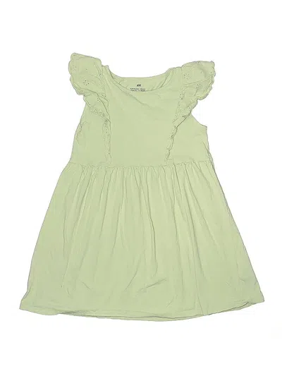 Pre-owned H&m Kids' Dress In Green