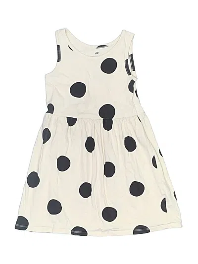 Pre-owned H&m Kids' Dress In Ivory
