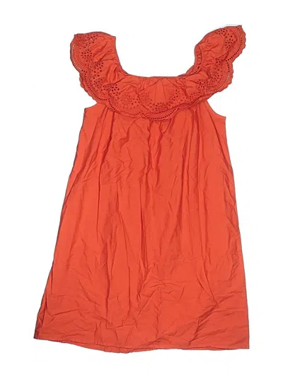 Pre-owned H&m Kids' Dress In Orange