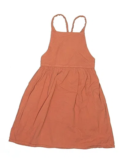 Pre-owned H&m Kids' Dress In Orange